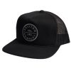 Brixton Pledge MP Trucker Mesh Black Cap