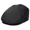 Rain Defender Black Flat Cap