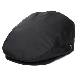 Rain Defender Black Flat Cap