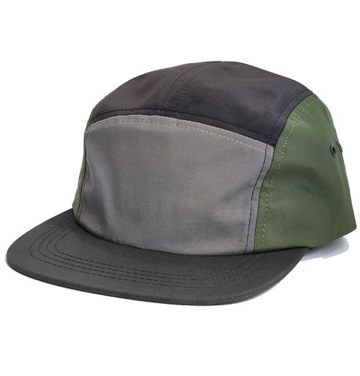 SONS Brand Plain 5 Panel Camper Nylon Drift Terrain Cap