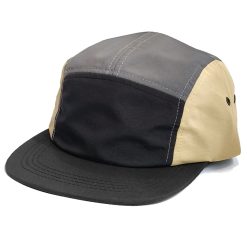 SONS Brand Plain 5 Panel Camper Nylon Nomad Cap