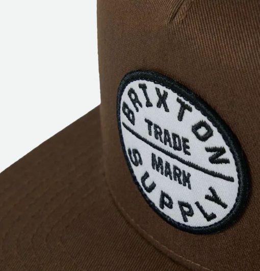 Brixton Oath Mp Trucker Hat Pinecone Brown/Pinecone Brown - Image 2