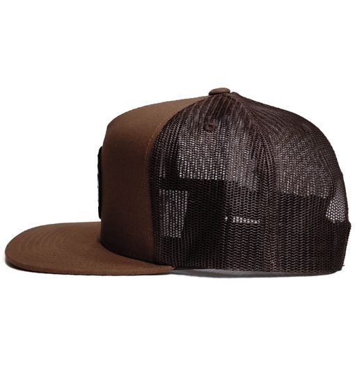 Brixton Oath Mp Trucker Hat Pinecone Brown/Pinecone Brown - Image 3