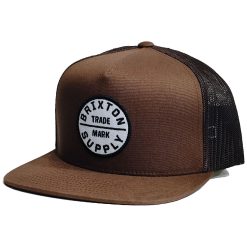 Brixton Oath Mp Trucker Hat Pinecone Brown/Pinecone Brown
