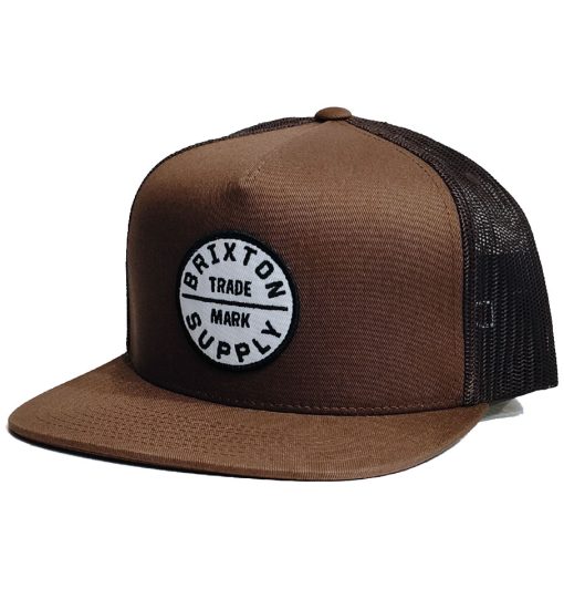 Brixton Oath Mp Trucker Hat Pinecone Brown/Pinecone Brown