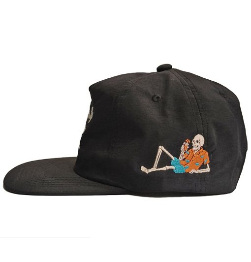 SONS "HATERS" Black Nylon Unstructured Snapback Cap - Image 3