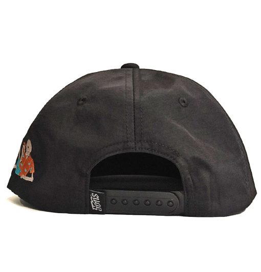 SONS "HATERS" Black Nylon Unstructured Snapback Cap - Image 4
