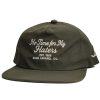 SONS "HATERS" Olive Green Nylon Unstructured Snapback Cap
