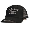 SONS "HATERS" Black Aframe Trucker Mesh Cap