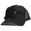 SONS "NO SURRENDER II" Black on Black Aframe Trucker Mesh Cap