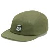 Obey Icon Patch Camp 5 Panel Cap Olive